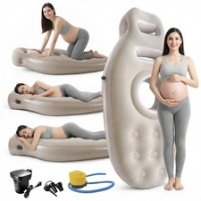 Inflatable Tummy Nest Pregnancy Pillow with Belly Hole, Belly Mattress for