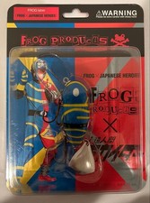 FROG PRODUCTS Android Kikaider Crazy Wobbler Topwater Lure Blue/Yellow/White