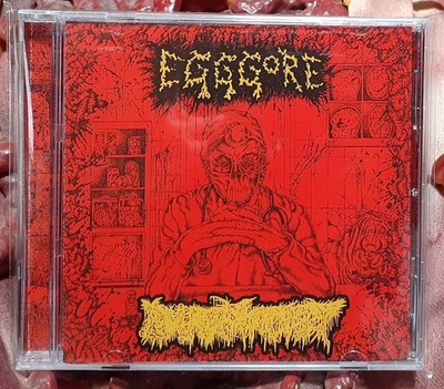 EGGGORE / PHARMACIST Split CD new carcass exhumed gut cbt gore grind