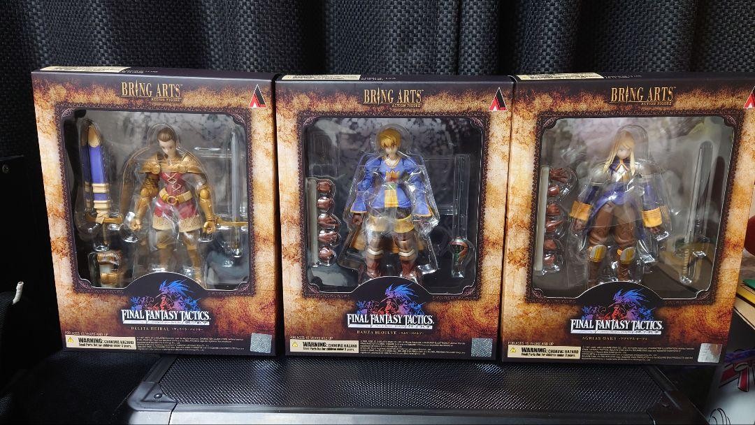 FINAL FANTASY Tactics Bring Arts Figure 3p set Square Enix