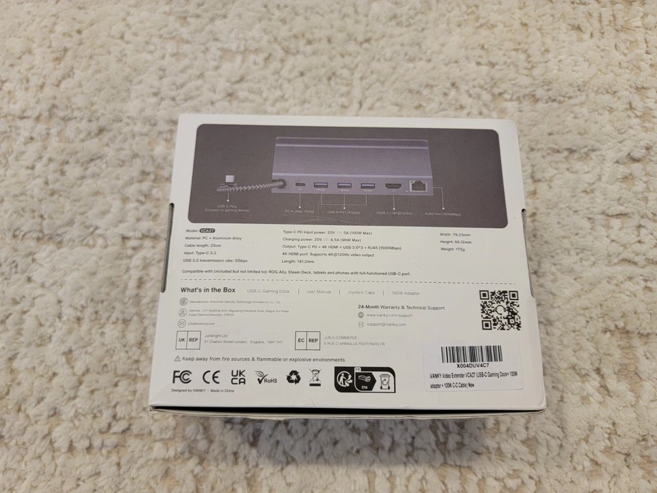 iVANKY USB-C Gaming Dock 6-in-1 Hub Docking Station With HDMI 2.1 VCA23 - Image 4 of 4