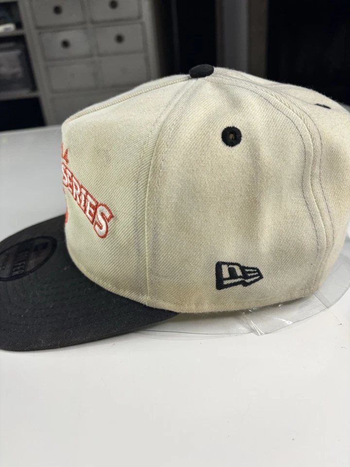 Gorra de béisbol New Era San Francisco Giants 2014 Serie Mundial Off White Golfista Foto 2 de 4