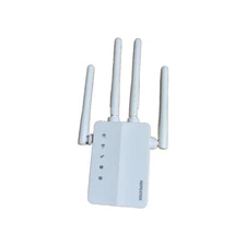 WiFi Range Extender, Signal Booster 1200Mbps 2.4+5Ghz Dual Band Wi-Fi 5