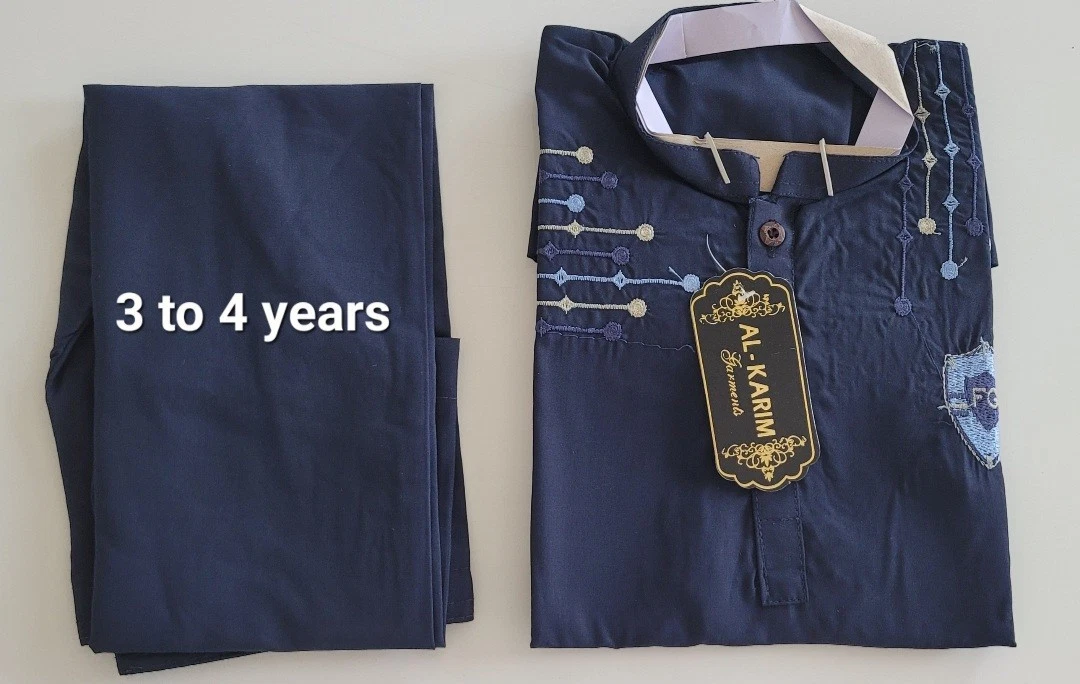 Kids Pakistani 2 Pc Suit Age 3 To 4 Years. Punjabi