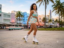 roller skates Sure Grip international womens 8