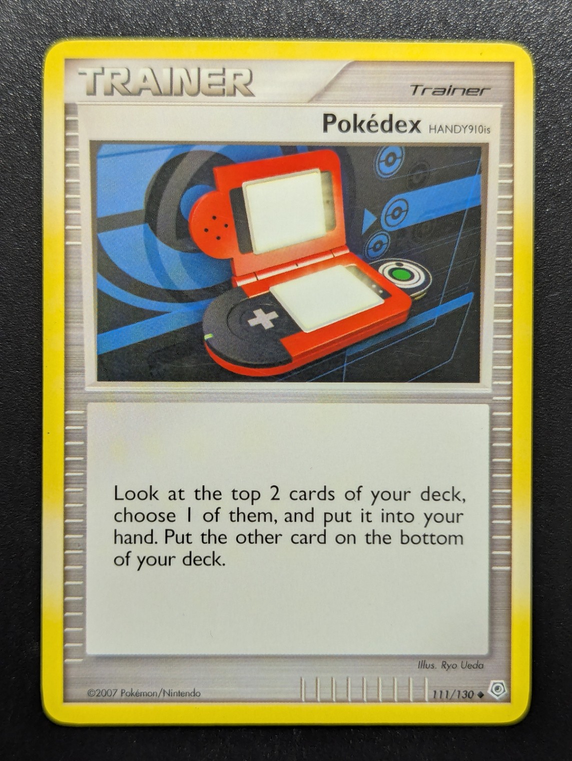 Pokedex HANDY910is Normal Uncommon Platinum 114/127 NM