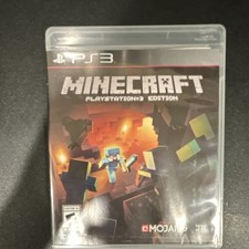 Mojang Minecraft PlayStation 3 Edition Sony PS3 Multiplayer E10+ Case & Disc