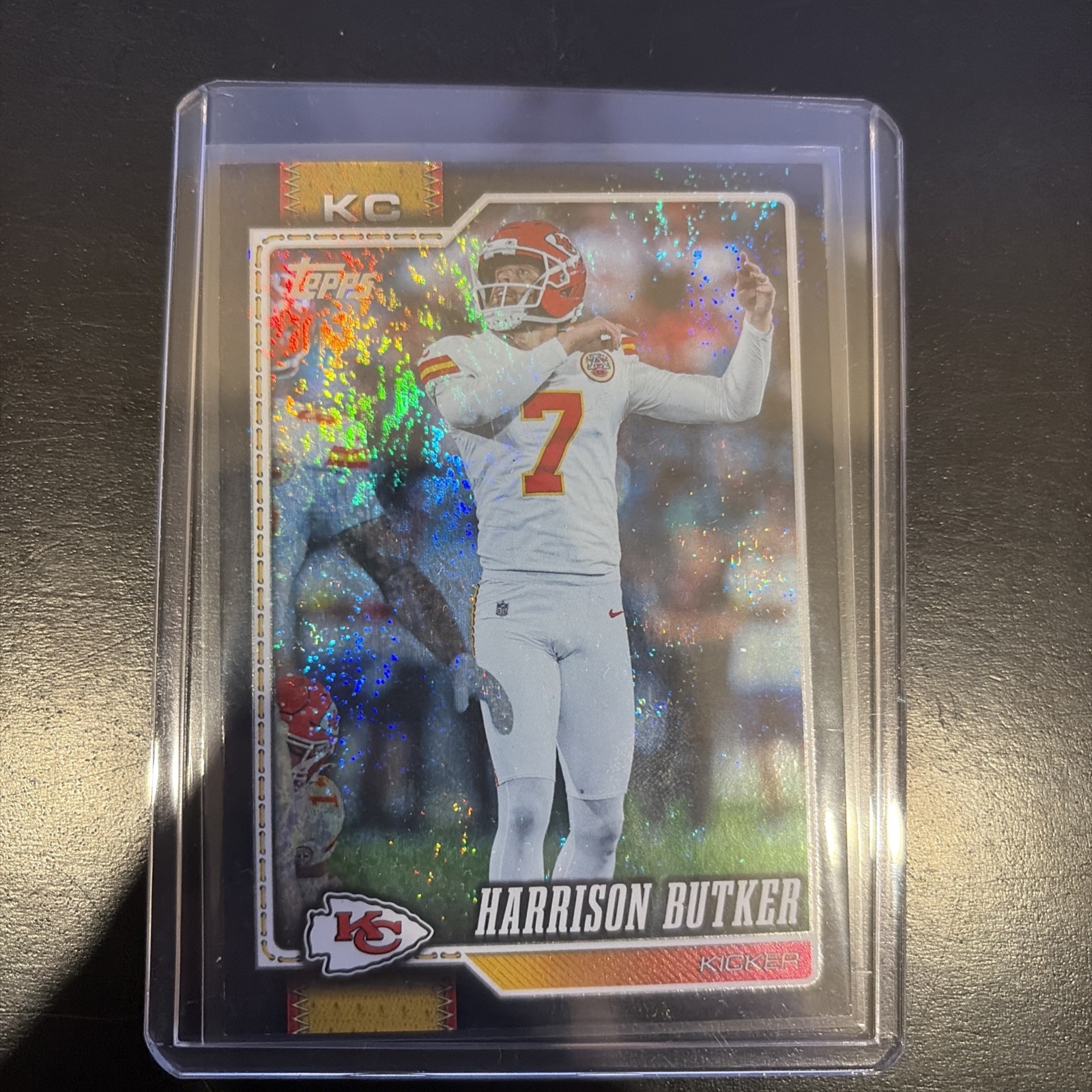 2026 Topps Flagship #98 HARRISON BUTKER Black Sand Glitter 10/10 Bookend!