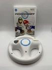 Mario Kart Wii W/ Case & Manual for Nintendo Wii - complete! tested! w/wheel!