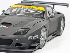Kyosho 1/18 Ferrari 575 GTC Evoluzione 2005 Matte Black Diecast Model Japan