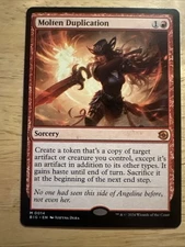 MTG Molten Duplication Normal NM Outlaws of Thunder Junction OTJ The Big