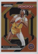 2024 Panini Prizm Monopoly WNBA Skills Orange /124 Rickea Jackson Rookie RC i6e