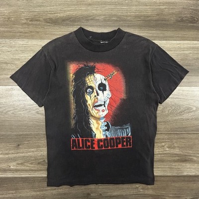 Vintage Alice Cooper Shirt Mens Small Black Trash Single Stitch Made USA 1989