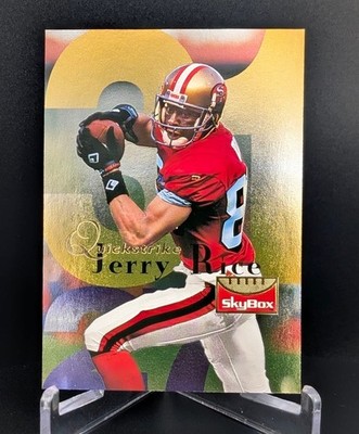 1995 Skybox Premium - Quick Strike Jerry Rice #Q4