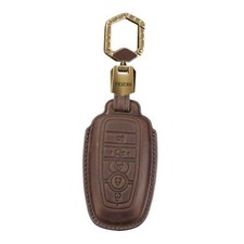 Key Fob Cover for Bronco Escape Mustang F150 F250 F350 K-Dark  Leather Key