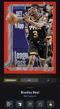 2025 Topps Now NBA Collect Flagship Bradley Beal Red Legendary 5cc DIGITAL Suns