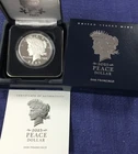 2025 S Peace Dollar 99.9% Silver w/ Original Box & COA ~ SAN FRANCISCO MINT
