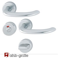 Hoppe TüRgriff Marseille Rosette Sertos® Alu Natur Wc TüRdrüCker TüRbeschlag