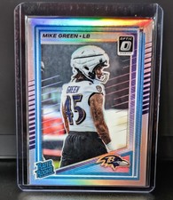 2025 Panini Donruss Optic Rated Rookie Mike Green #250 Silver Holo Prizm