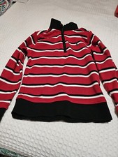 Polo Ralph Lauren 4/4T Green and Blue Striped Turtleneck