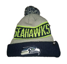NFL Seattle Seahawks 47 Cuffed Bennie UNISEX Adult Winter HAT OSFA