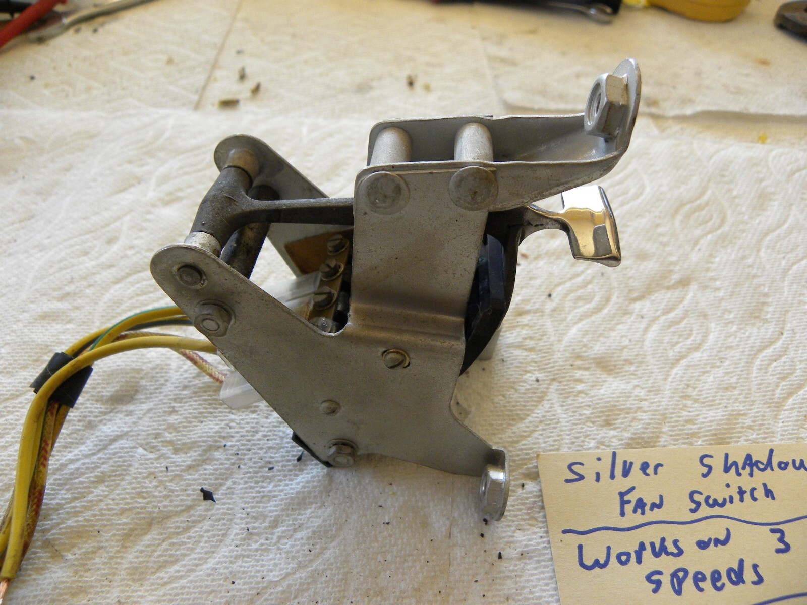 Rolls Royce Silver Shadow Bentley T I Climate Control Fan Blower Motor Switch