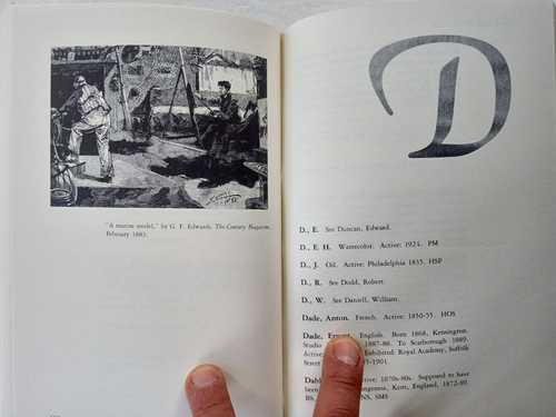 DICTIONARY of MARINE ARTISTS Dorothy E R Brewington PEABODY MUSEUM 1982 HC/DJ - Picture 14 of 24