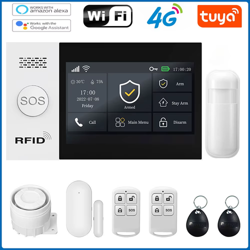 Tuya Smart Home Security-Protection Smart Life Alarm System PIR Detector Doors D - Picture 11 of 12