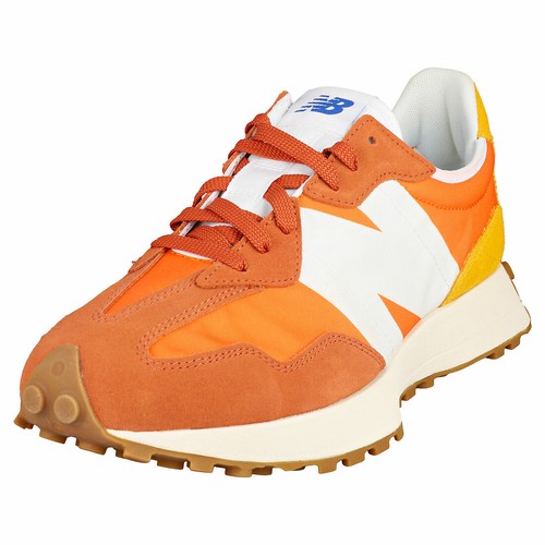 New Balance 327 Mens Orange White 