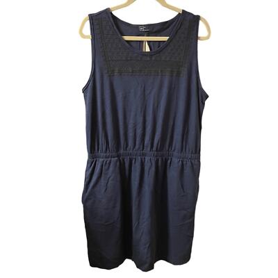 GAP EMBROIDERED JERSEY DRESS WOMEN'S SIZE XL | eBay