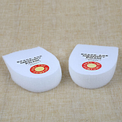 Space Age Memory Memory Foam Heel Pads Pair Memory Cushion Heel