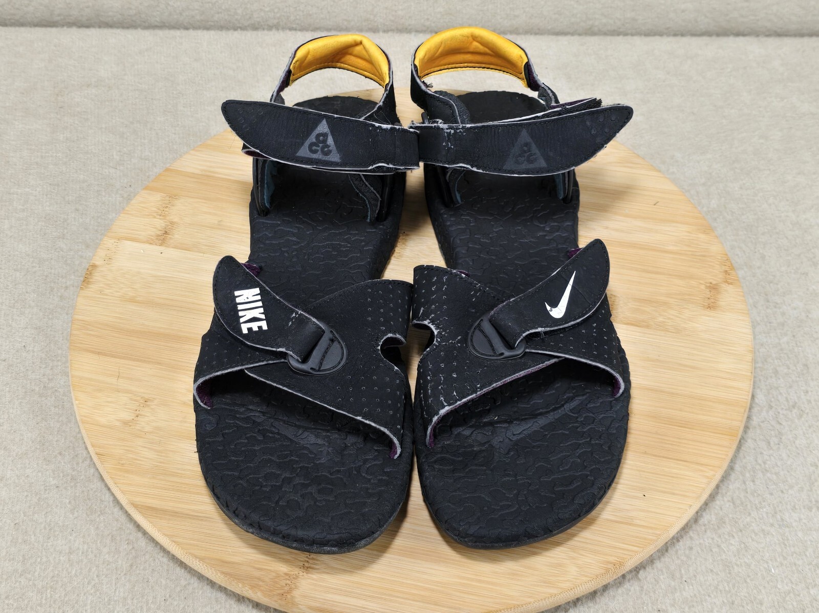 Vintage 90s Nike ACG Air Deschutz II Men's Size 15 Sandals Black 190011011 eBay