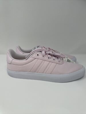 adidas Women's Vulc Raid3r Skate Shoe Pink/White Size New