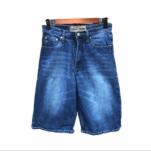 Chams Girls Embroidered Denim Bermuda Shorts Size 16 - Picture 2 of 7