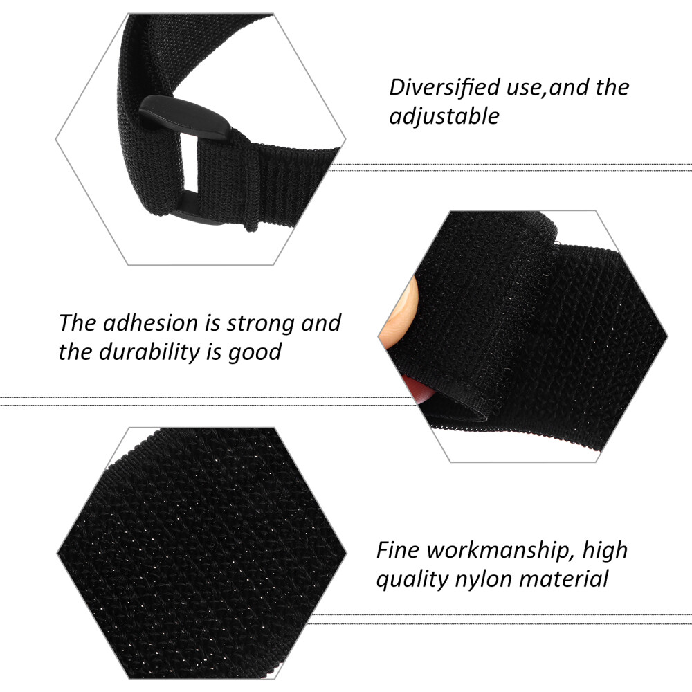 10 Pcs Nylon Elastic Band Waterproof Bag Tape Hook Loop eBay