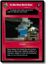 SWCCG: The Shield Doors Must Be Closed [Ungraded] Hoth Star Wars CCG Decipher