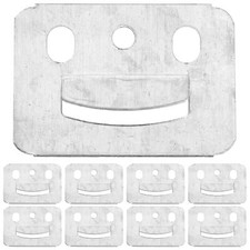 100pcs Wall Panel Buckle Wainscoting Panel Hangers Wall Panel Clips Hanging B...