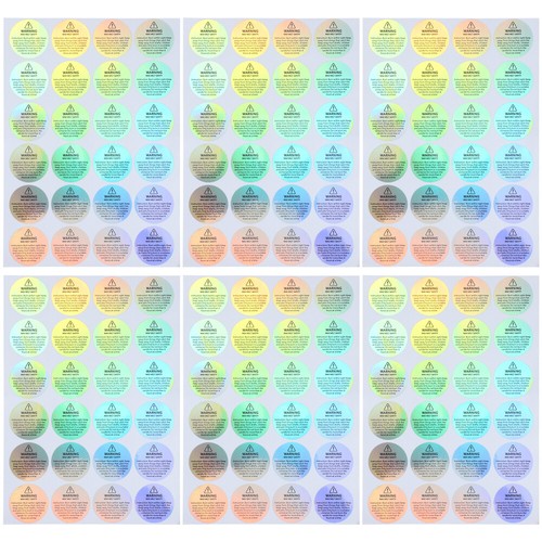 10 Sheets Candles Warning Glass Container Stickers Candles - 第 9/12 張圖片