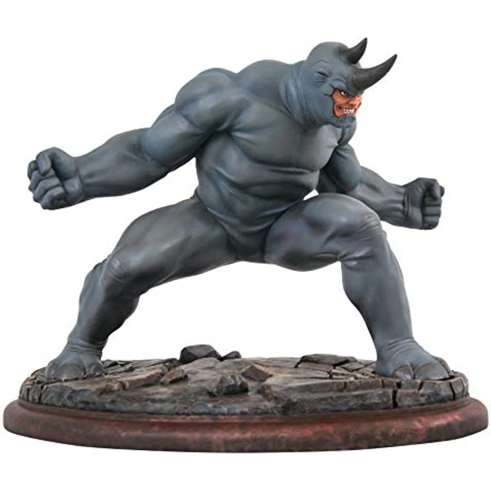 Brand New DIAMOND SELECT TOYS Marvel Premier Collection Spider-Man Rhino Statue - Image 2 of 2