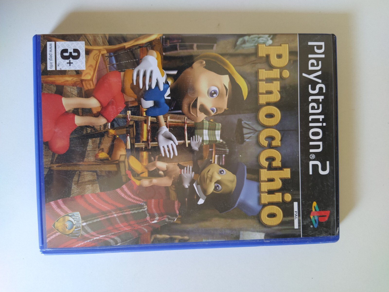 PINOCCHIO PINOCHO PS2 PLAYSTATION 2 PAL-ESPAÑA COMPLETO