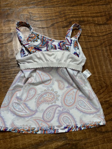 Traje de baño para mujer LANDS' END NUEVO SIN ETIQUETAS talla 4 mezcla de colores florales - Imagen 5 de 6