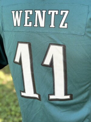 Nike On Field NFL Philadelphia Eagles Carson Wentz #11 Youth Size