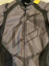 ICON Motorsports Black Overlord Textile Jacket D30 Impact Protectors Womens MD