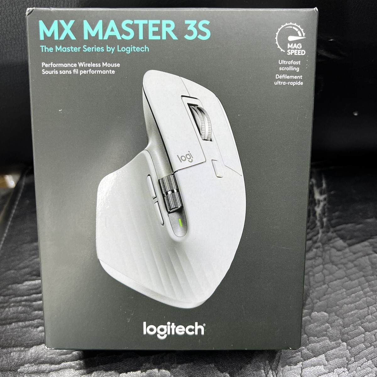 Logitech MX Master 3S Wireless Mouse - Pale Gray for sale online