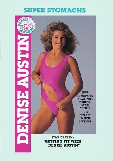 SUPER STOMACHS: JUST 15 MINUTES A DAY WILL TIGHTEN (DVD) DENISE AUSTIN