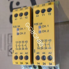 For PILZ PZE X4 774585 24VDC 4n/o Safety Relays FedEx or DHL or UPS