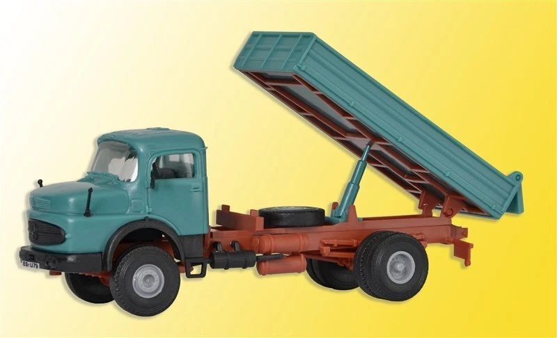 Kibri 14030 MB Camioncino da Carico Con Kipp-Pritsche, Kit di Costruzione, H0 - Immagine 2 di 3