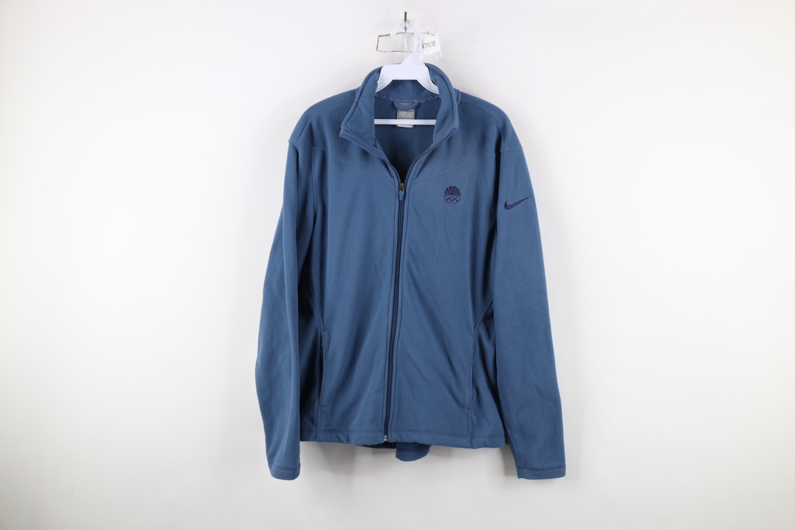 SACAI X NIKE Giacca Vintage Nike NBC Olympics Donna XL Travis Scott Mini Swoosh Pile Full Zip