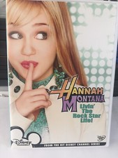 Hannah Montana Living The Rock Star Life!  DVD Ships Free Same Day With Tracking