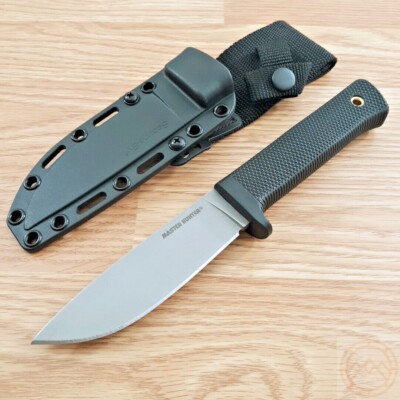 Cold Steel Master Hunter Fixed Knife 4.5 CPM-3V Steel Blade Black Kray-Ex Handle